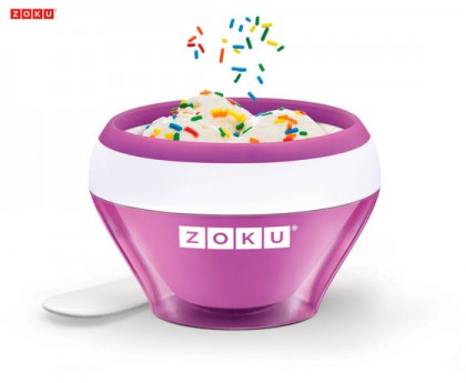 【1件包邮】Zoku 不插电冰淇淋杯 紫色款